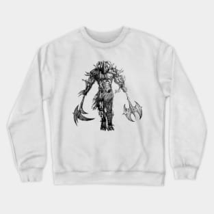 Viking Berserker - Dual Axe Crewneck Sweatshirt